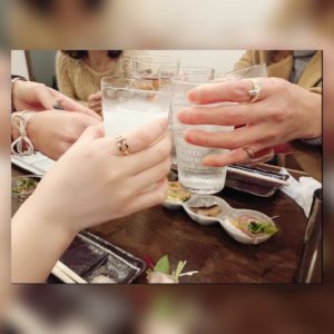 女子会🥂