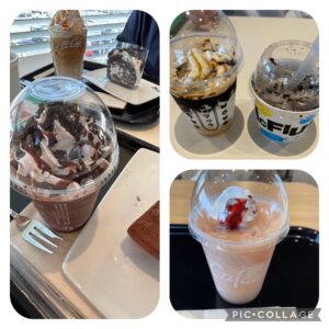 初マックカフェ☕️🧁