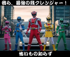 残クレンジャー、これらが僕らの生き方だ
