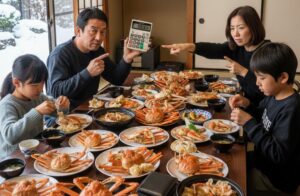 カニの余韻と家長の孤独：年末の山陰弾丸カニツアー（最終編）