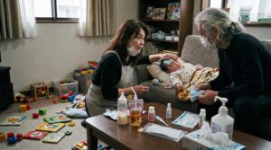 「保育園の洗礼」と、撃沈したアラ還夫婦の喘息劇：孫と過ごす日々（第五話）